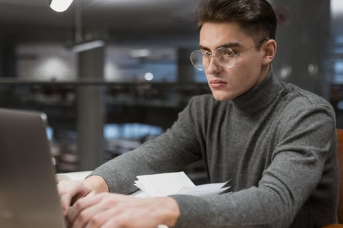 Blog: student at laptop Blog: student at laptop.