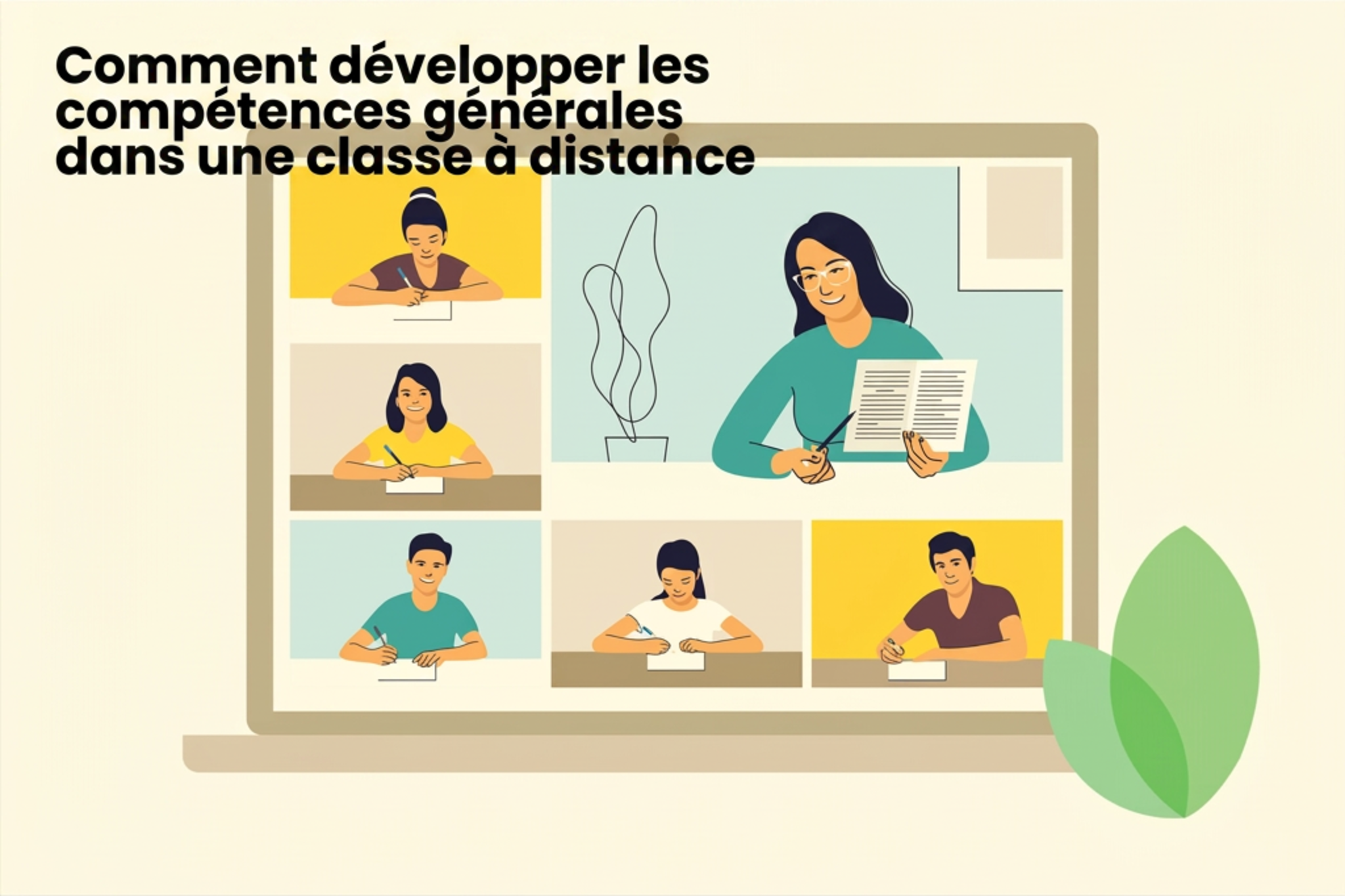 Comment développer les compétences comportementales dans une classe à distance