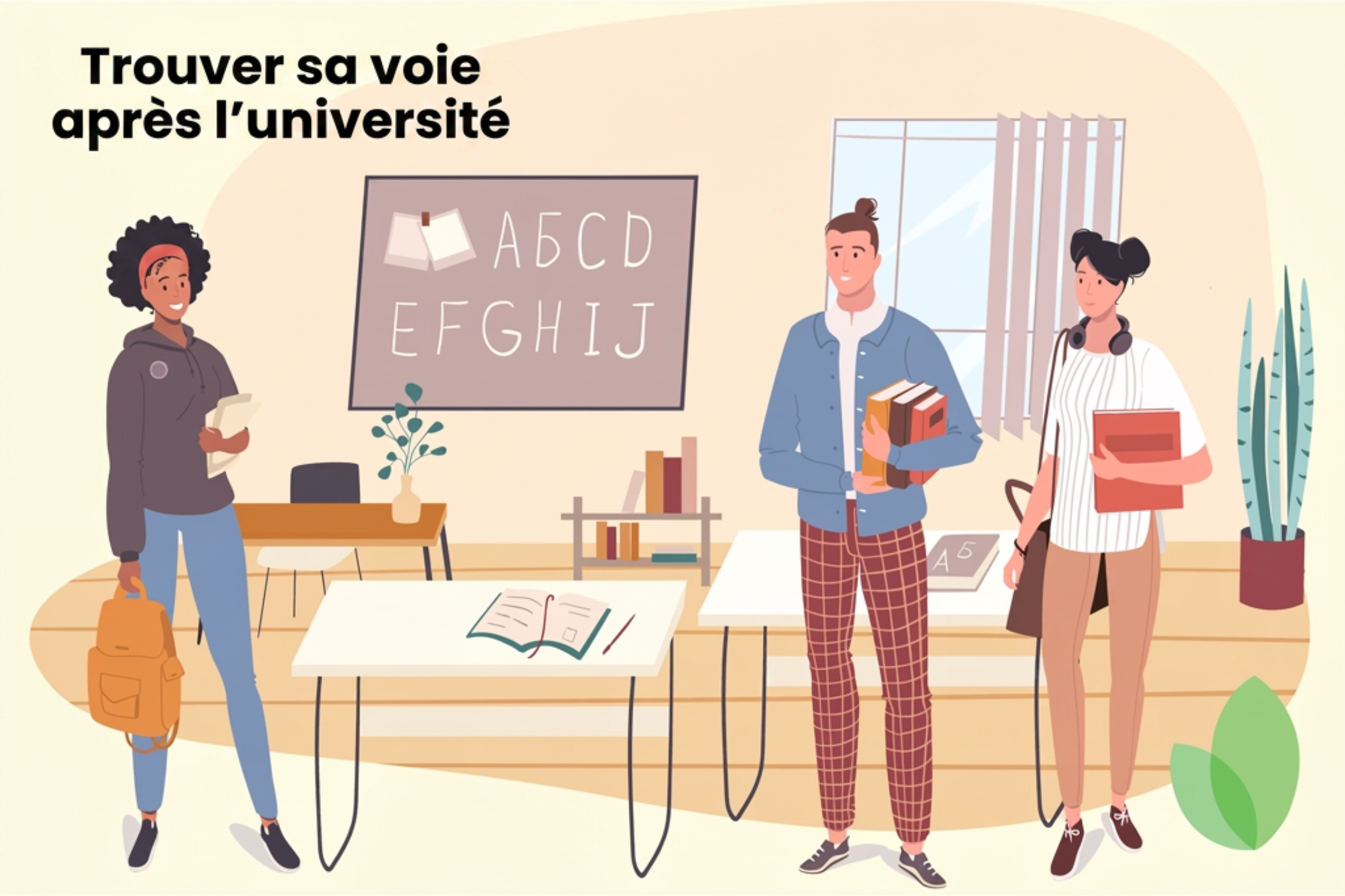 Trouver sa voie après l’université