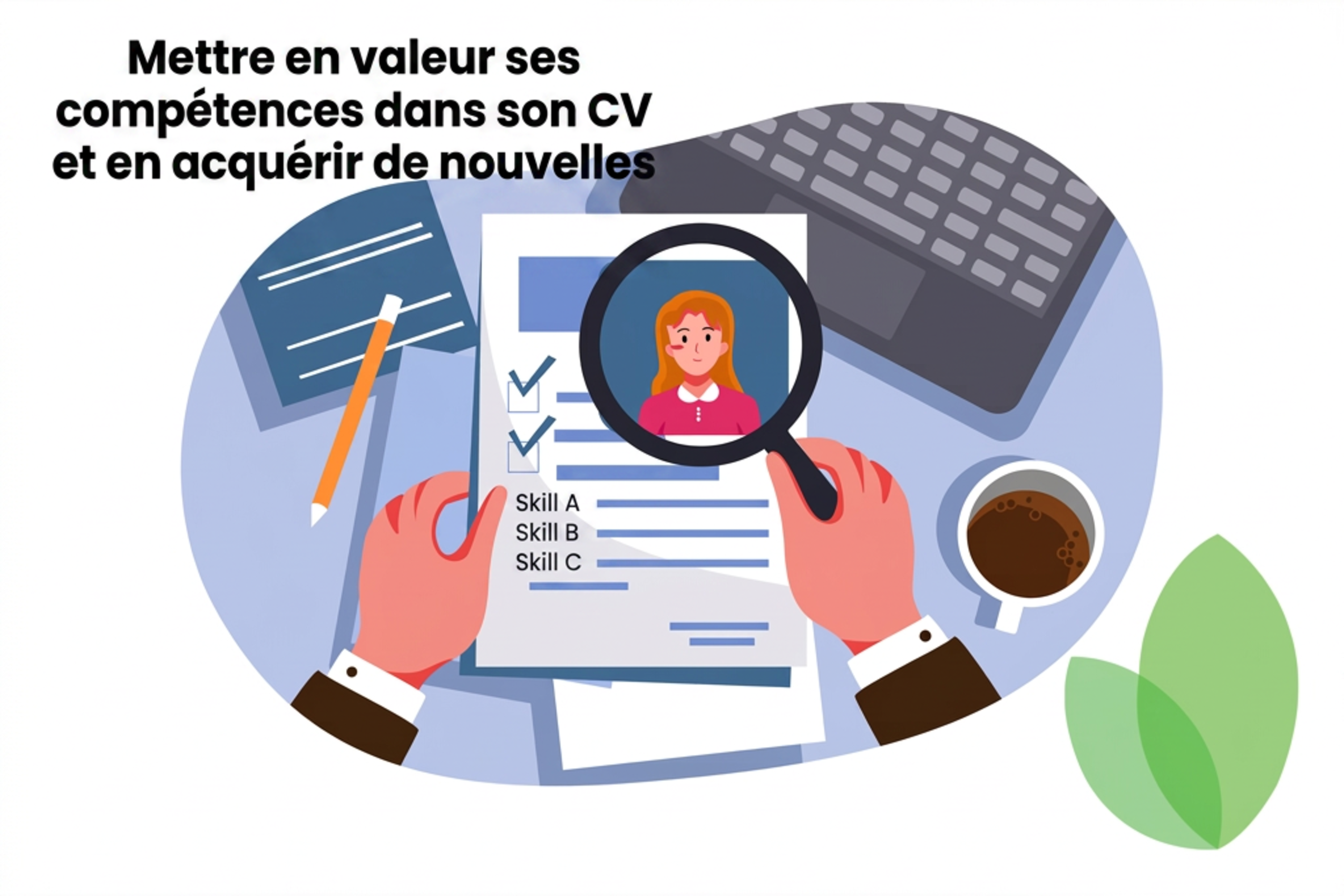 Mettre en valeur les compétences du CV et en acquérir de nouvelles