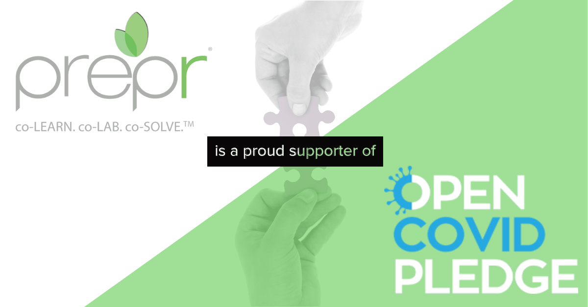 Prepr Announces Support for Open Covid Pledge