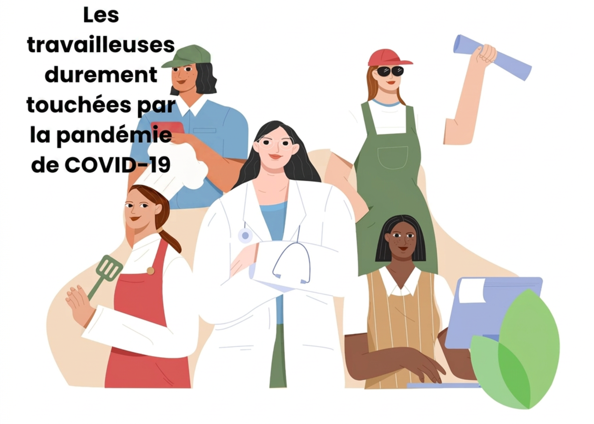 Les travailleuses durement touchées par la pandémie de COVID-19