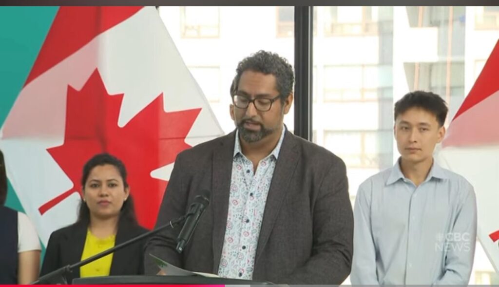 Salar Chagpar, CEO, Prepr Foundation, at CBC YESS announcement September 2025.