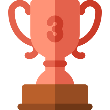 3rd Place trophy