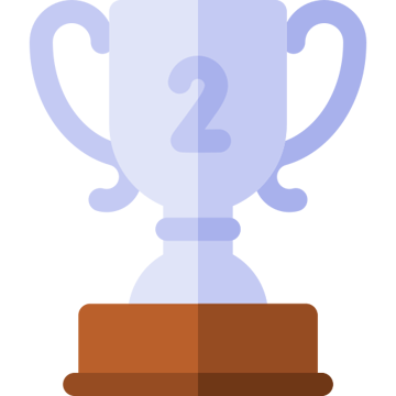 2nd Place trophy