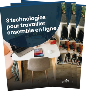 Couverture du livre numérique : 3 technologies pour collaborer en ligne