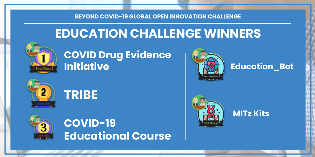 Beyond Covid-19 Education Challenge Winners