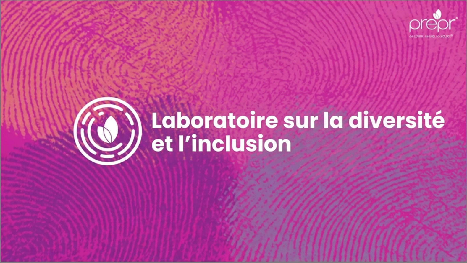 Bannière du laboratoire sur la diversité et l’inclusion