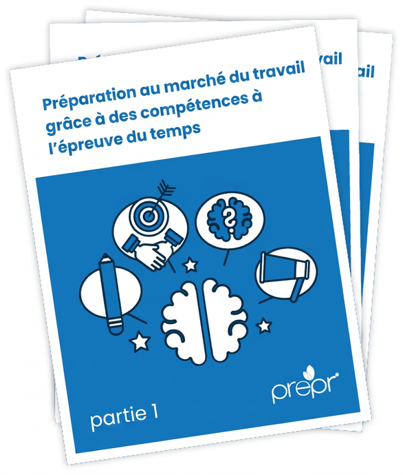 Couverture du livre numérique sur la préparation à l’emploi et les compétences à l’épreuve du temps