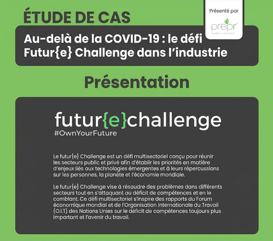 Infographie Étude de cas – Futur{e}Challenge Industry 2019