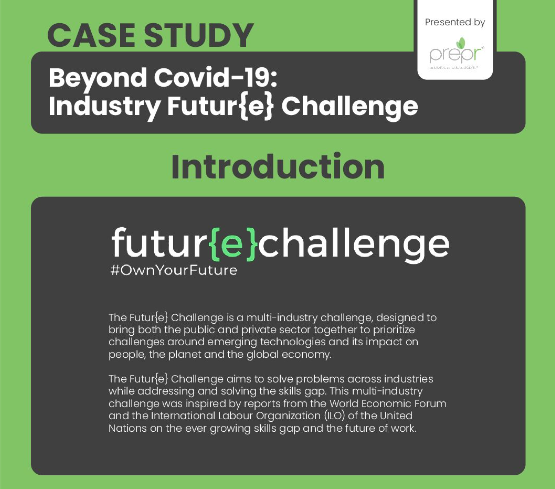 Case Study – Futur{e}Challenge Industry 2019 infographic