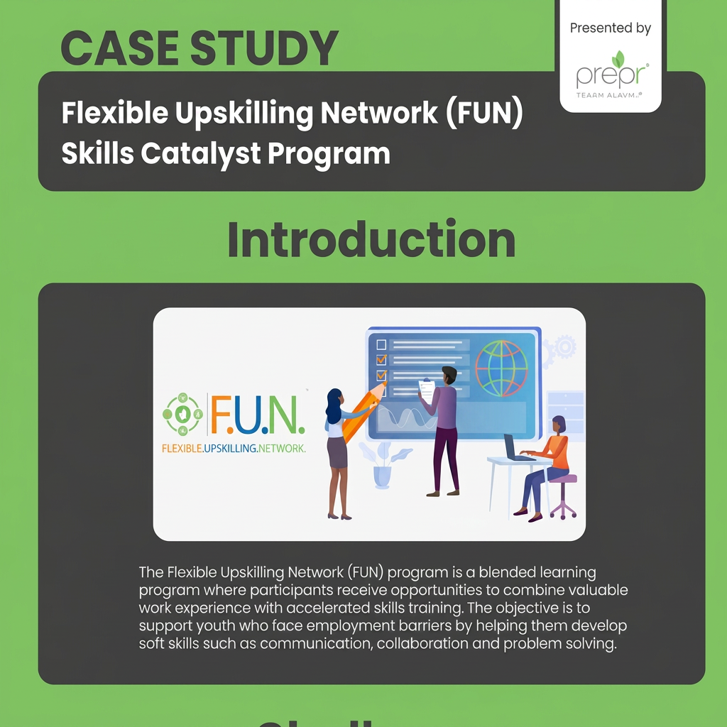Case Study – Flexible Upskilling Network (FUN) Skills Catalyst Program infographic