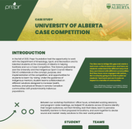 University of Alberta Case Competition