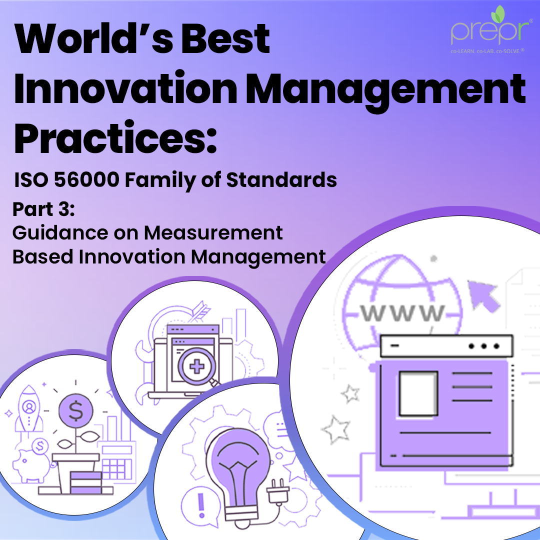Part 3: Guidance on Measurement-Based Innovation Management