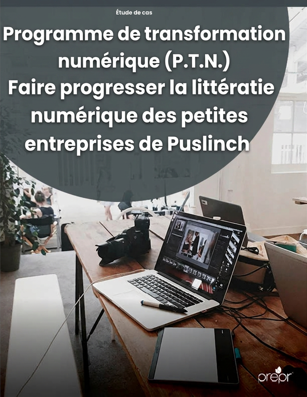 Faire progresser la littératie numérique des petites entreprises de Puslinch