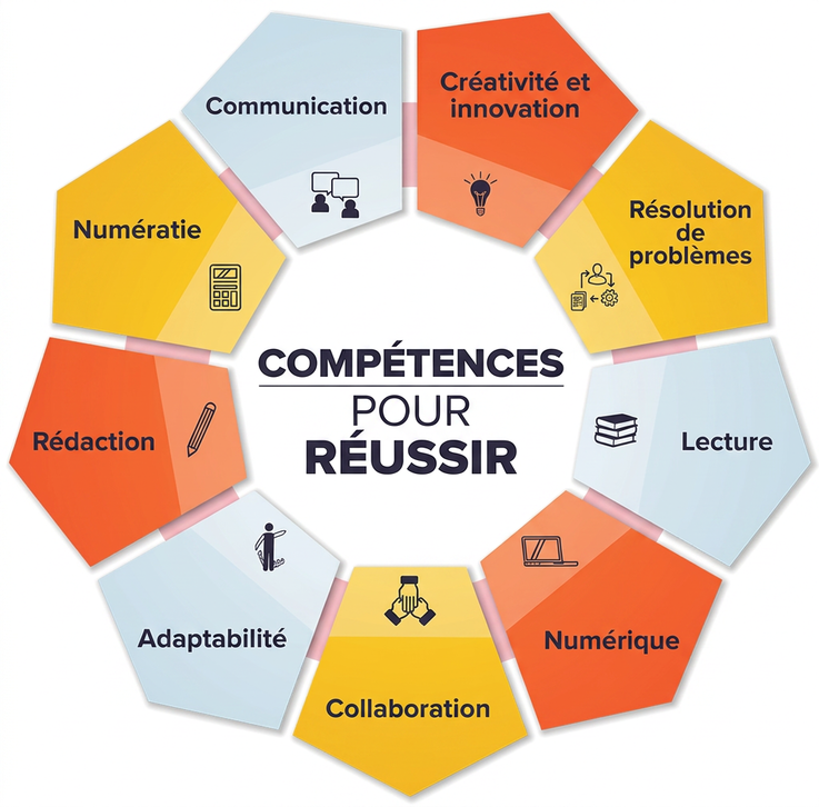 Les neuf compétences pour réussir