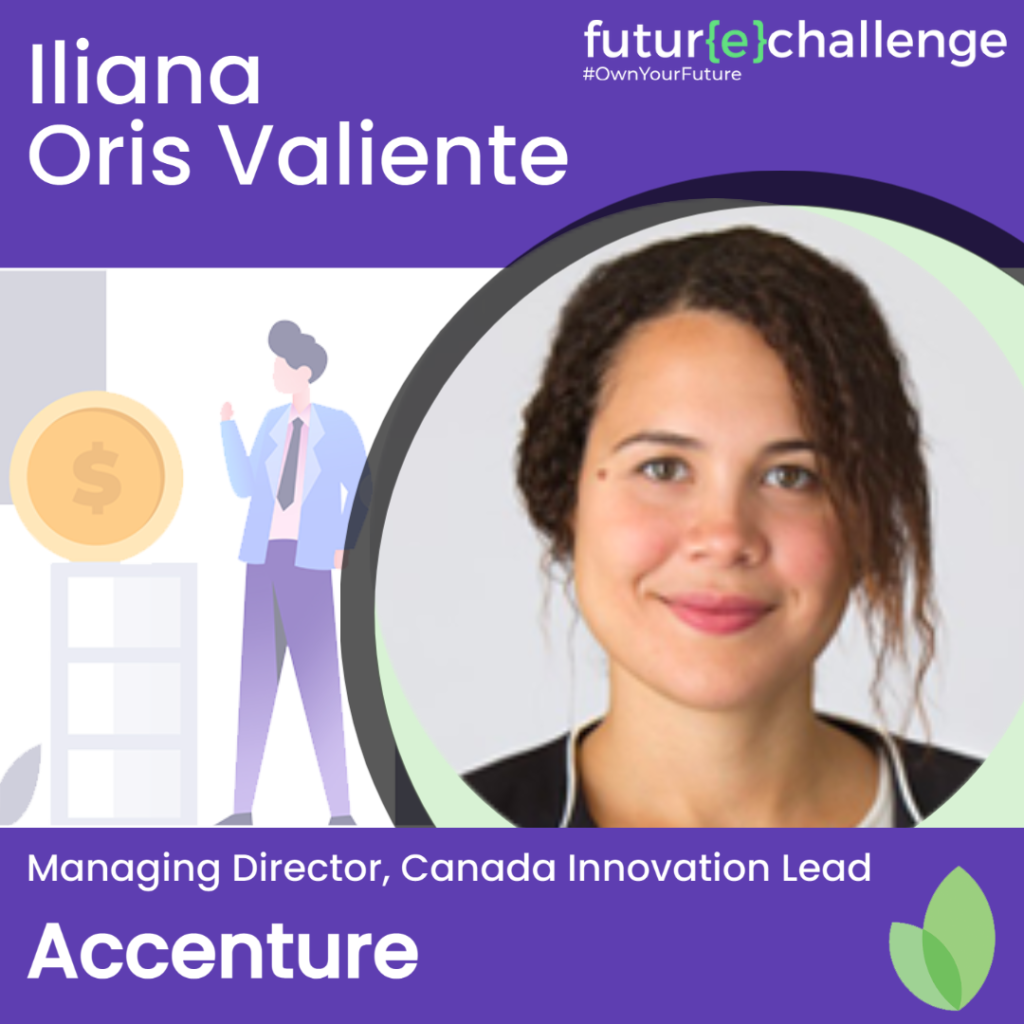 Speaker image: Iliana Oris Valiente, Managing Director, Canada Innovation Lead at Accenture