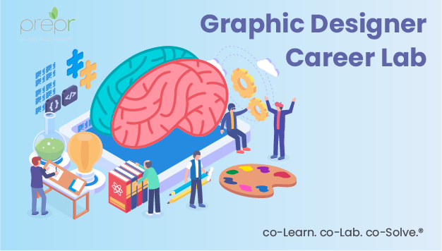 Banner: Graphic Designer Career Lab.