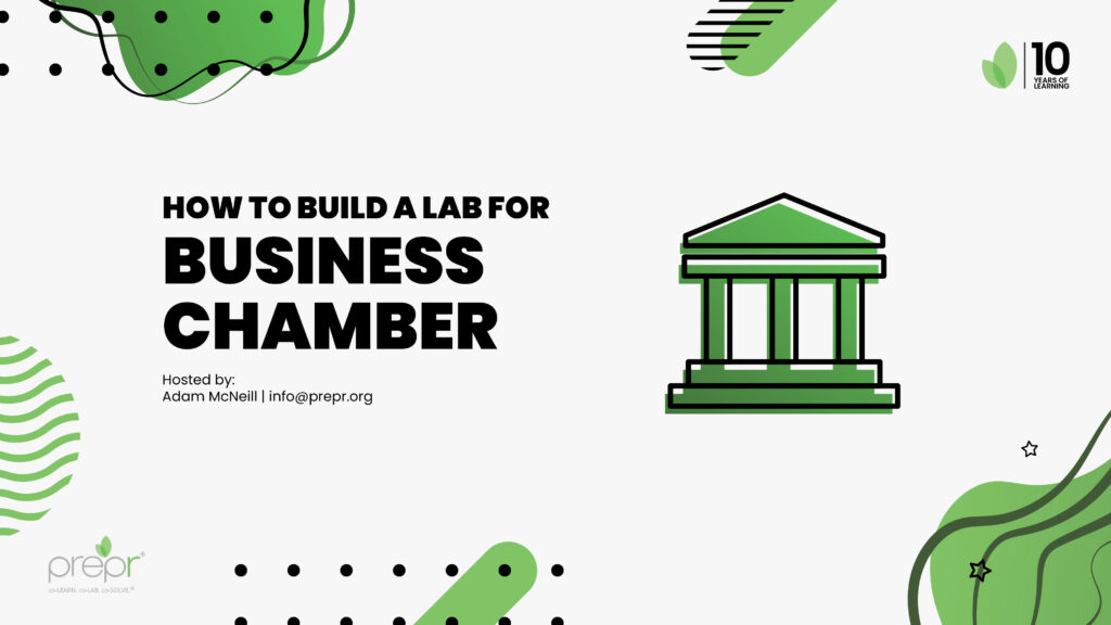 Banner: How to Build a Lab for Business Chambers.