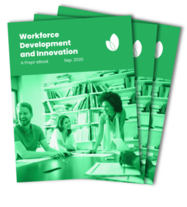 Cover photo: Workforce Development and Innovation books.