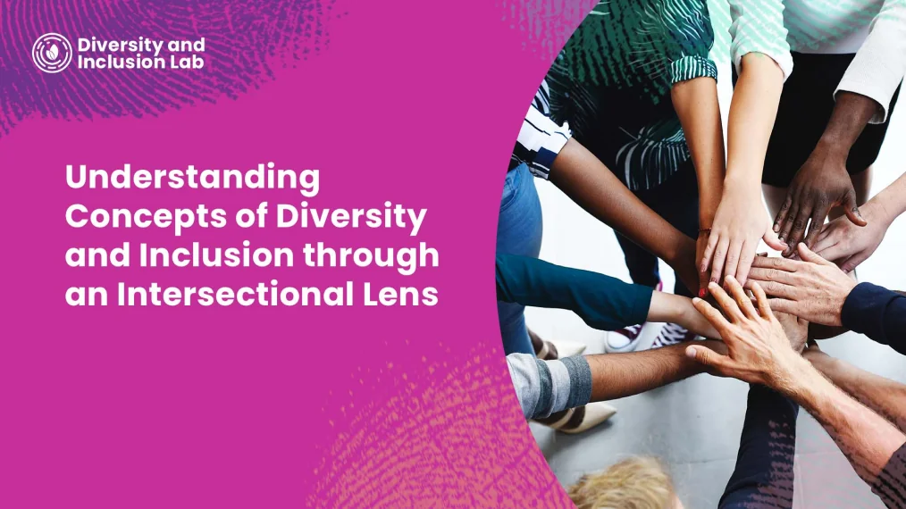 Challenge banner: Understanding Concepts of Diversity and Inclusion through an Intersectional Lens.