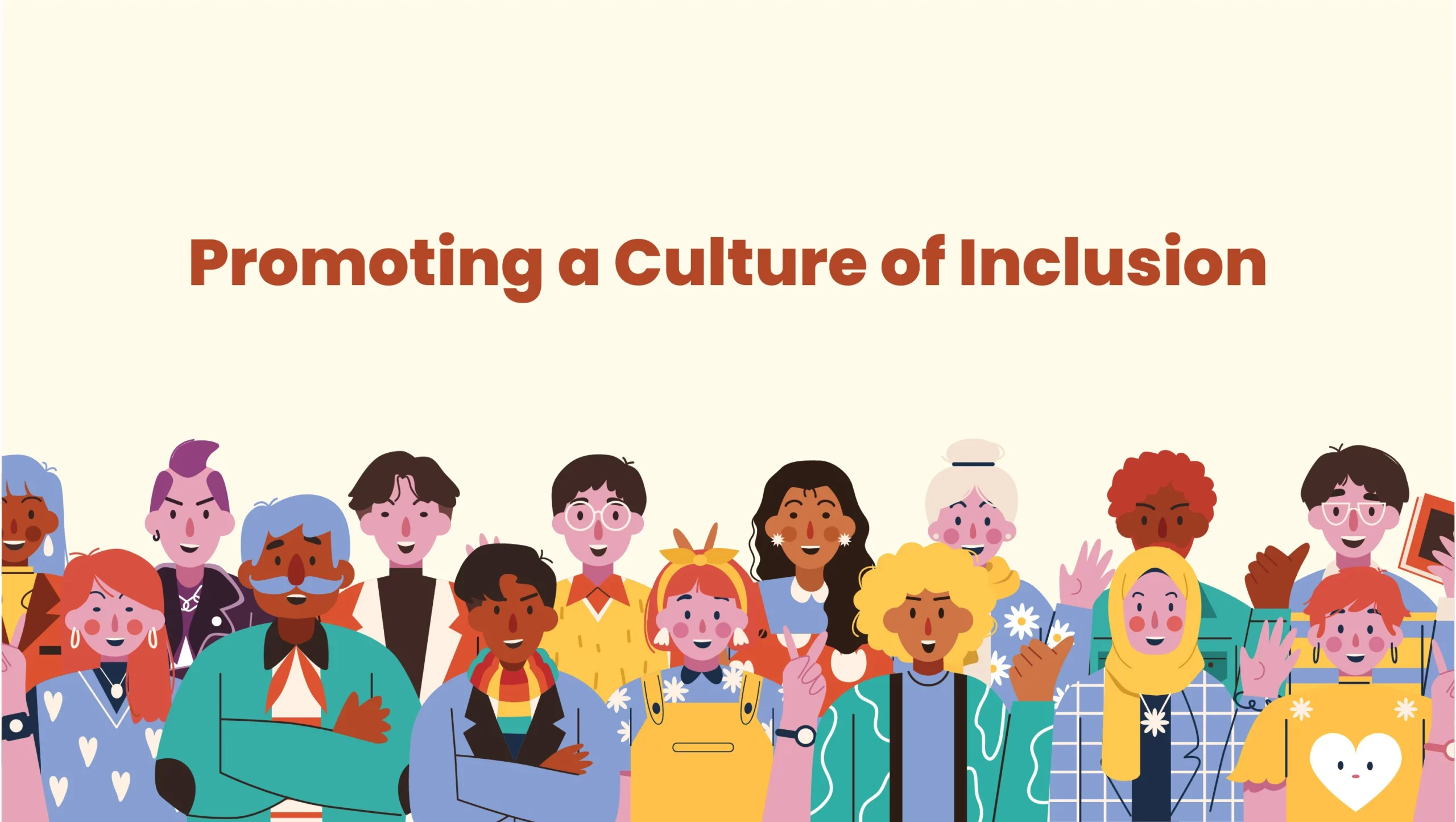 Banner: Promoting a Culture of Inclusion.