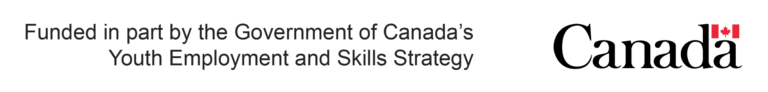Logo: Funded in part by the Government of Canada's Youth Employment and Skills Strategy.