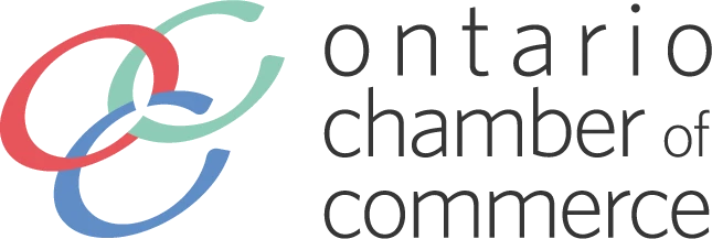 Logo: Ontario Chamber of Commerce.