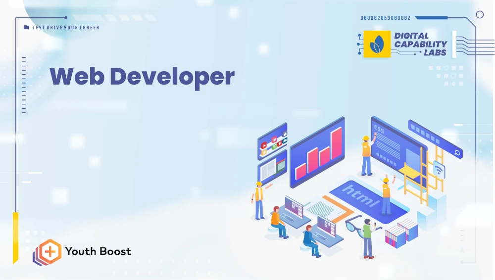 Banner: Web Developer Career Lab.
